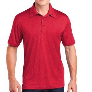 Sport-Tek Heather Contender Polo