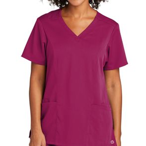 WonderWink Women’s Premiere Flex V-Neck Scrub Top