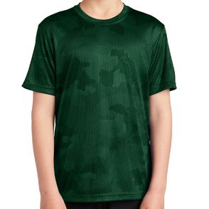 Sport-Tek Kids CamoHex Tee