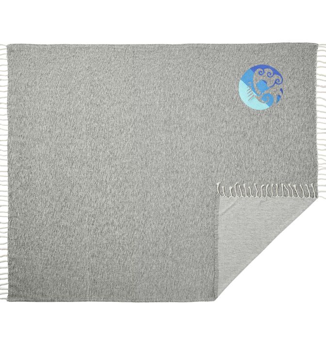 Hilana Upcycled Yalova Ultra Soft Marbled Blanket