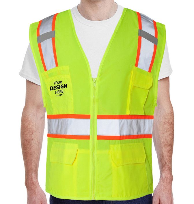 Kishigo Ultra-Cool Solid Front Safety Vest