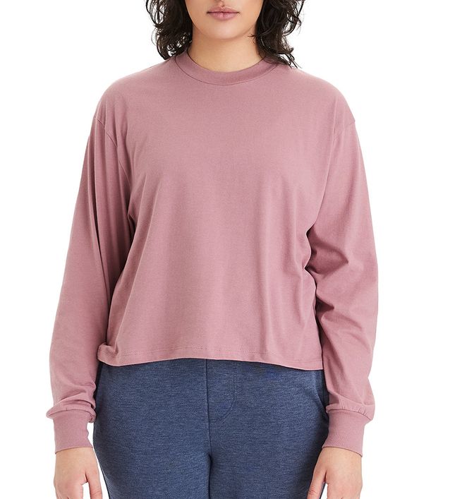 Alternative Women's Main Stage Long Sleeve Cropped T-Shirt