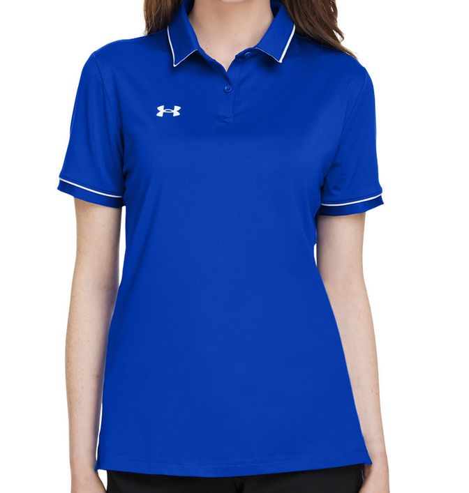 Under Armour Women's Tipped Teams Performance Polo