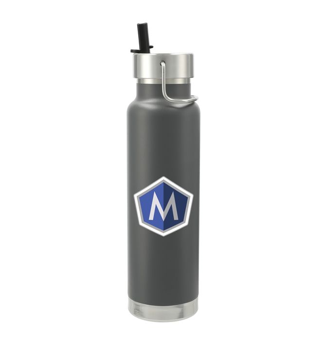 25 oz. Copper Vacuum Insulated Water Bottle With Straw Lid