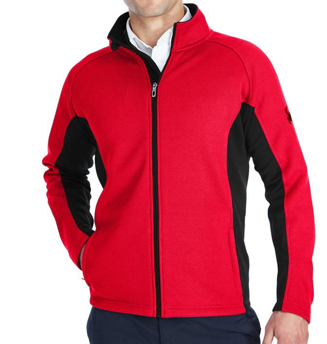 Spyder Men's Constant Zip Up Sweater Fleece Jacket