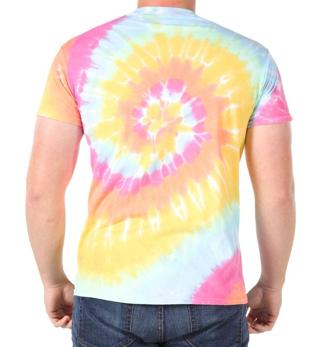 Custom Dyenomite Multi-Color Spiral Tie-Dyed T-Shirt | Design Online