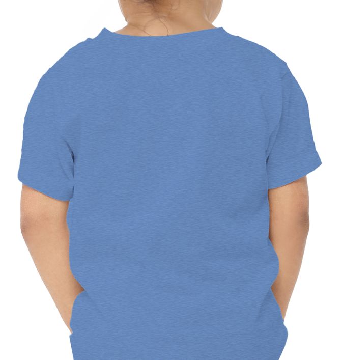 Bella + Canvas 3001B (BL) - Back view