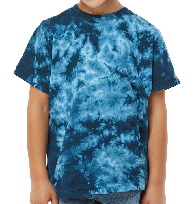 Dyenomite Toddler Crystal Tie-Dyed T-Shirt