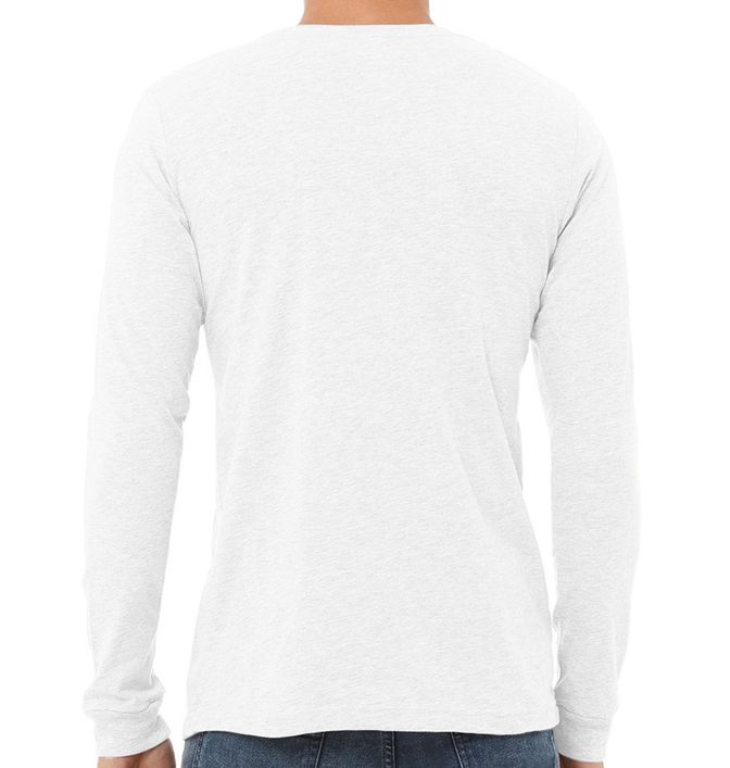 Bella + Canvas Unisex Triblend Long-Sleeve T-Shirt - bk