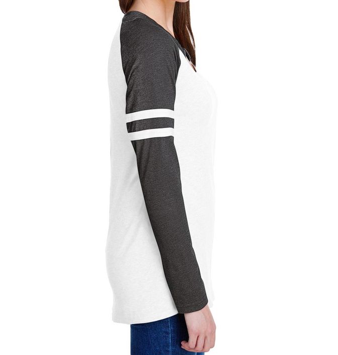 Custom LAT Shirt | Women\'s Sleeve Long Jersey RushOrderTees® Gameday