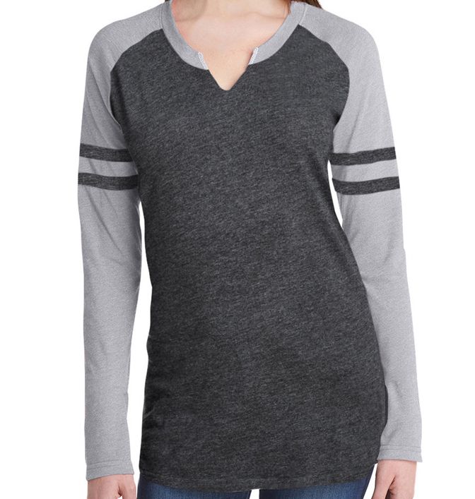 LAT Women's Gameday Mash-Up Jersey Long Sleeve Shirt