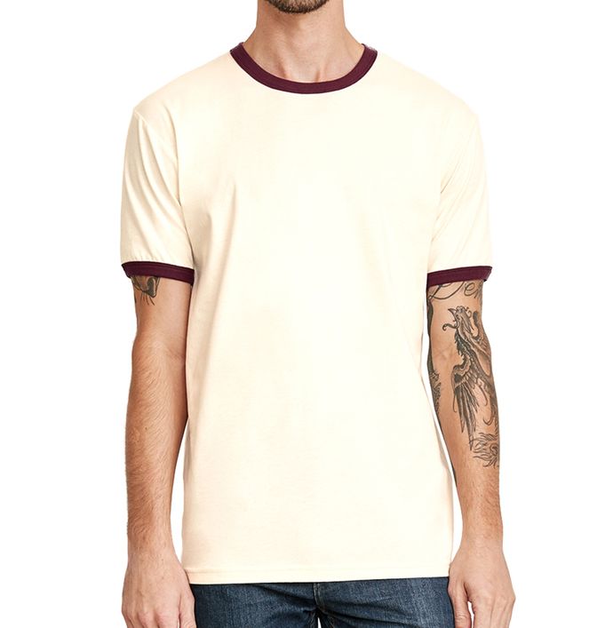 Brilliant: Next Level Throwback Ringer Tee