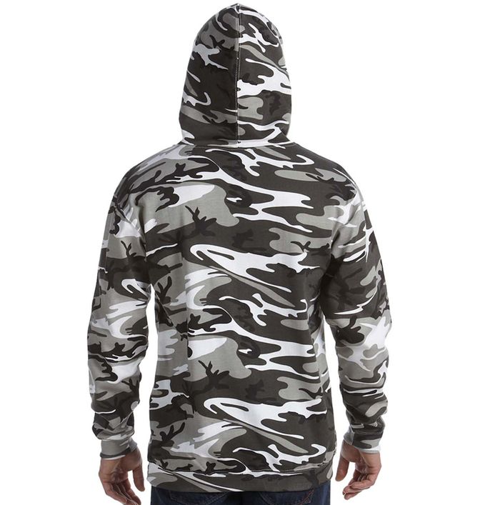 High quality] Denver Broncos Camo Pattern Street Style Fleece Hoodie