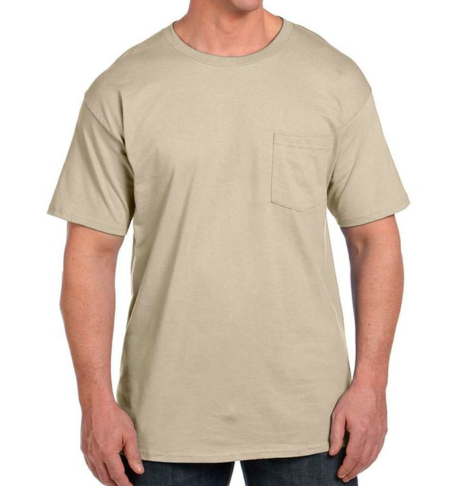 Hanes Beefy-T® with Pocket