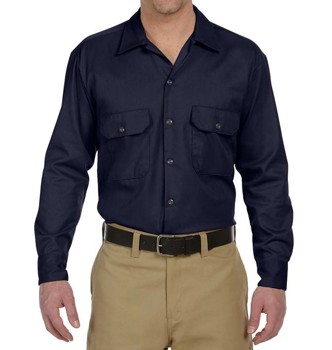 Dickies Long Sleeve Work Shirt for Men