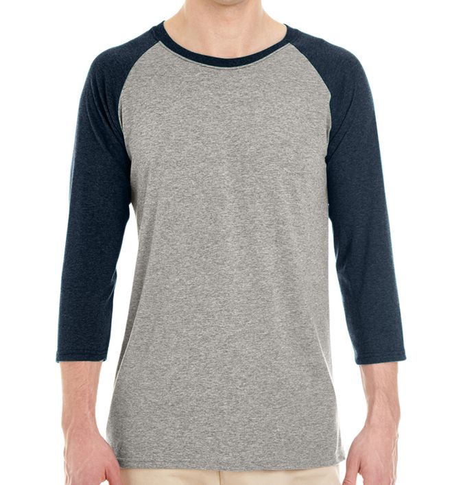 Jerzees 4.5 oz. Tri-Blend Raglan Baseball Shirt