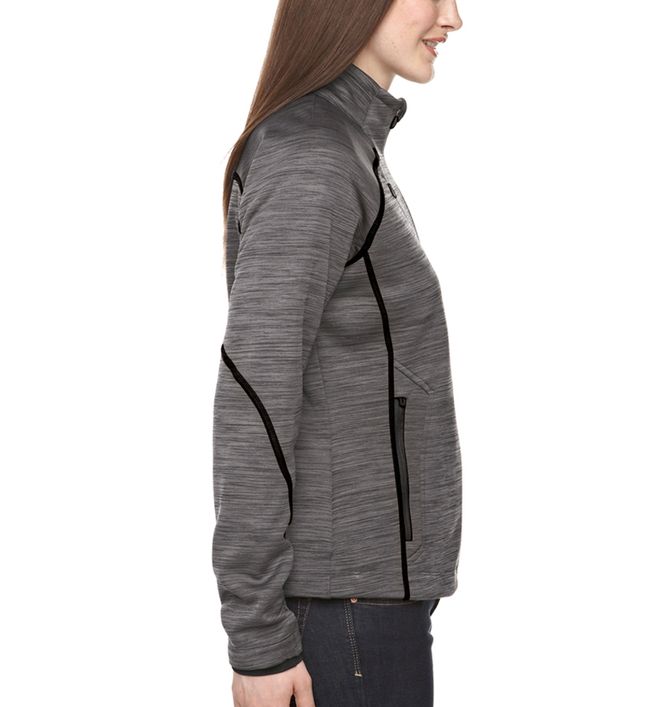North End Ladies' Flux Mélange Bonded Fleece Jacket – MSA Gear