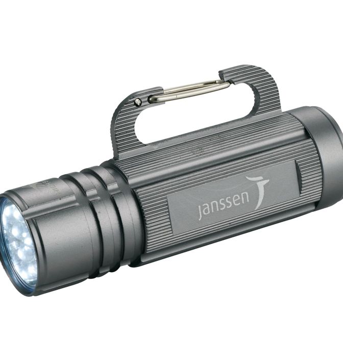 High Sierra® Carabiner Hook Flashlight