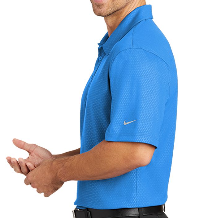 Nike Golf Dri-FIT Embossed Tri-Blade Polo