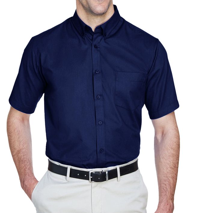 Core 365 Tall Optimum Short-Sleeve Twill Shirt