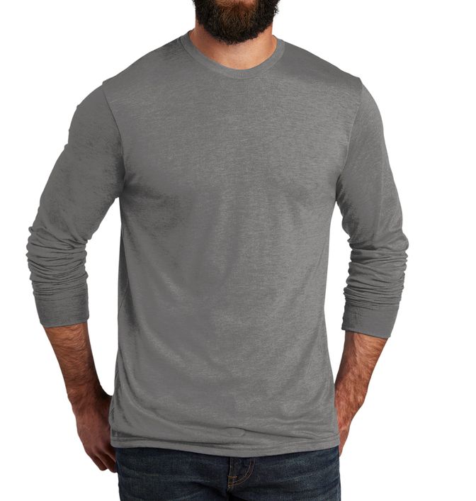 Custom Allmade Tri Blend Long Sleeve Tee Design Online