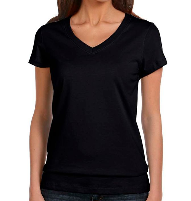 Bella + Canvas Women's Jersey V-Neck T-Shirt