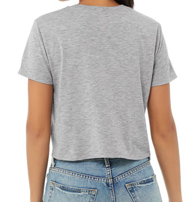 Custom Bella + Canvas Women's Flowy Cropped T-Shirt