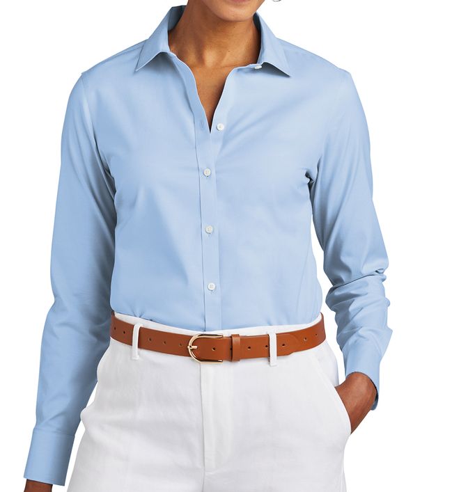 Brooks Brothers Women’s Wrinkle-Free Stretch Pinpoint Shirt