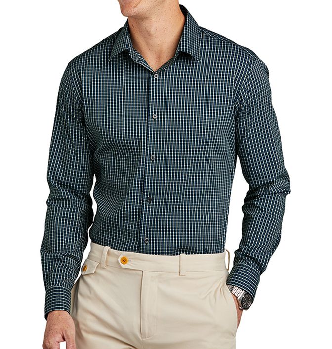 Brooks Brothers Tech Stretch Patterned Shirt