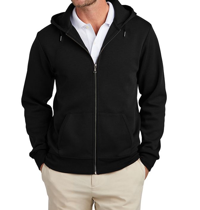 Brooks Brothers Double-Knit Full-Zip Hoodie