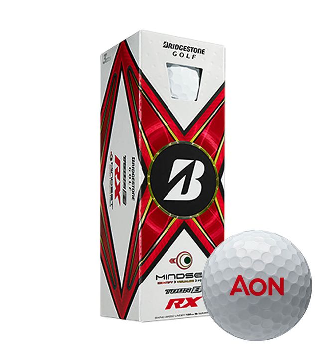 Bridgestone Tour B RX Mindset Golf Ball Sleeve (Set of 3) 