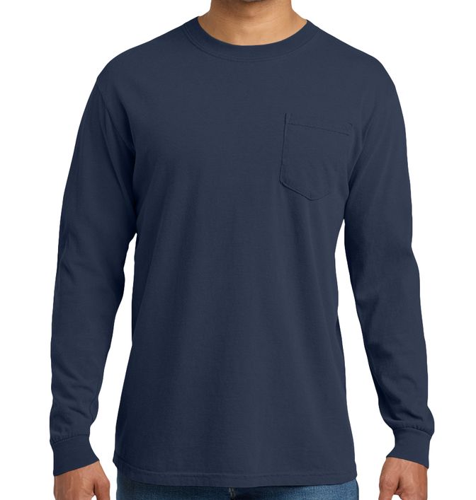 Comfort Colors Heavyweight Long-Sleeve Pocket T-Shirt