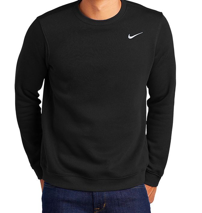 Black crew 2024 neck nike sweatshirt