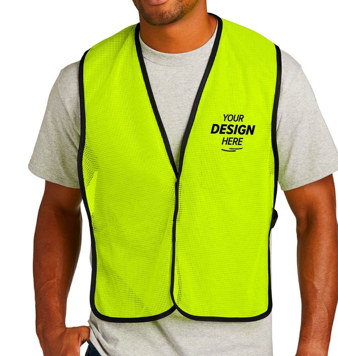 CornerStone Enhanced Visibility Mesh Safety Vest