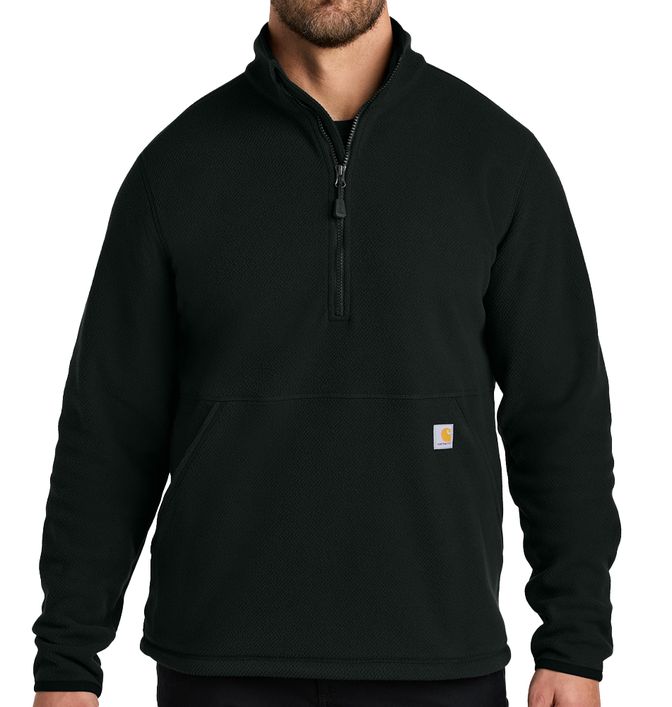 Carhartt Textured Half-Zip Fleece Jacket