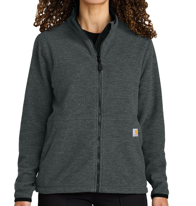 Carhartt Women’s Textured Full-Zip Fleece Jacket