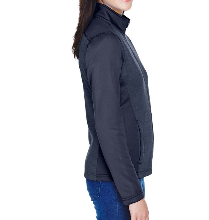 Sport-Tek Ladies LST90 Tricot Track Jacket with Embroidered LC Design -  Annex