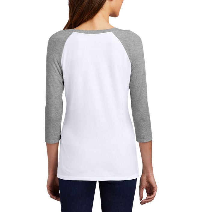 Women's Printed Raglan T-Shirt - 3/4 Sleeves by Best of Signs - Custom Printed Women's Printed Raglan T-Shirt - 3/4 Sleeves