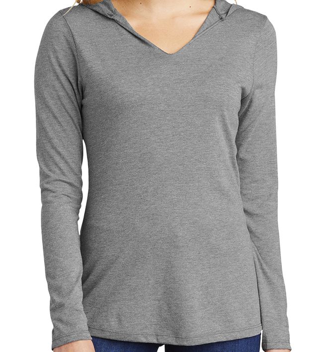 District Women’s Perfect Tri Hooded Tee - fr