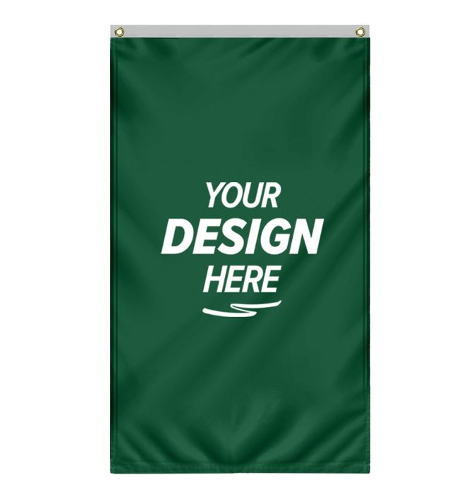 3' x 5' Standard Single Reverse Knitted Polyester Vertical Banner