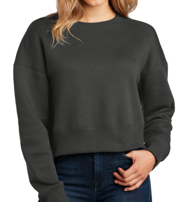 District Women’s Perfect Weight Cropped Crewneck Sweatshirt
