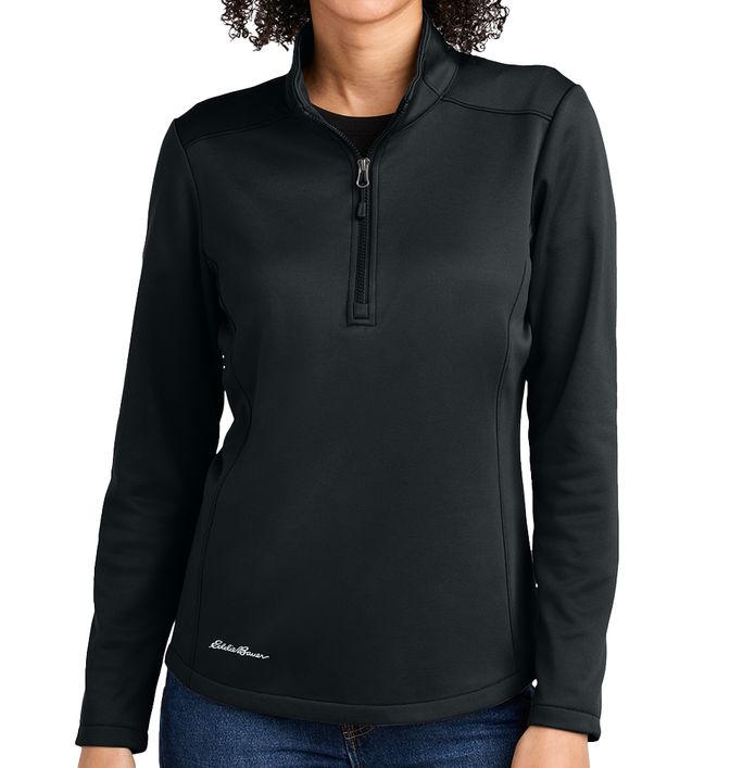 Eddie Bauer Women's Smooth Mid Layer Fleece Half-Zip