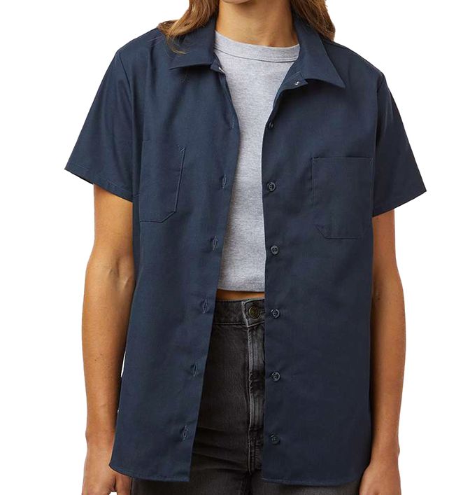 Dickies Women's Industrial Short Sleeve Work Shirt