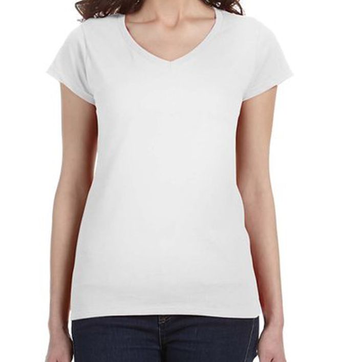 Gildan Women's SoftStyle V-Neck T-Shirt