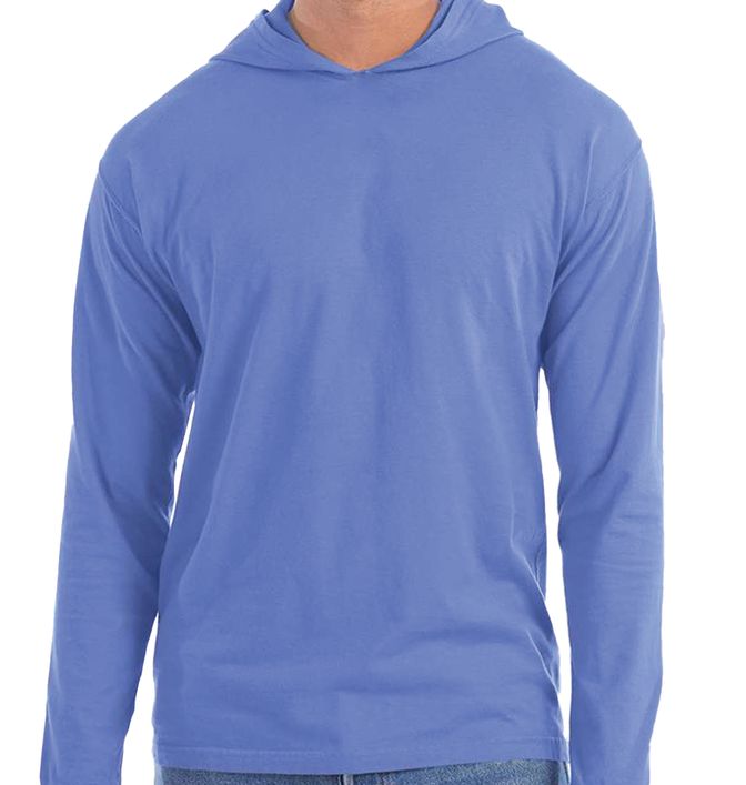 Hanes ComfortWash Hooded Long Sleeve T-Shirt