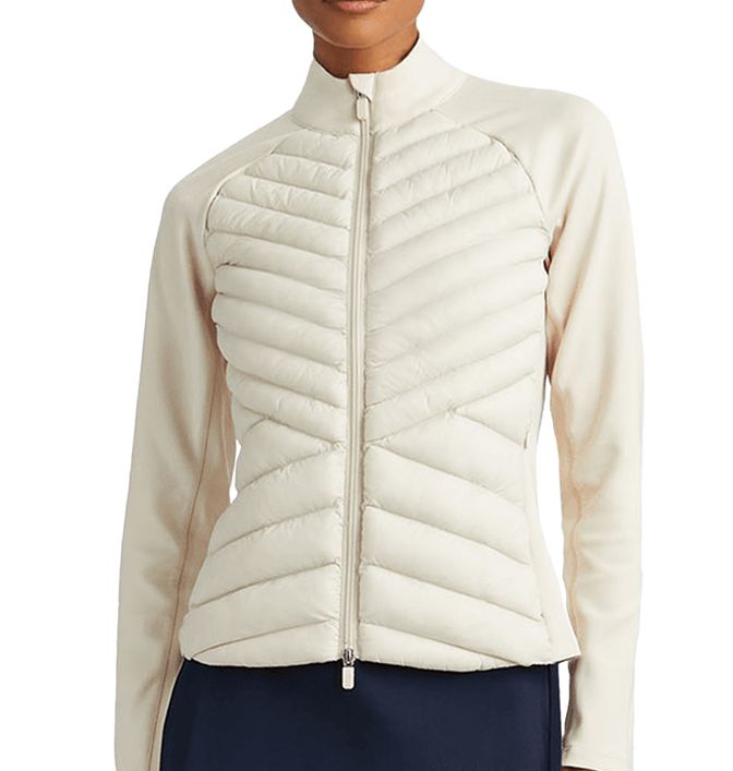 G/FORE Women's Hybrid Quilted Stretch Tech Interlock Jacket