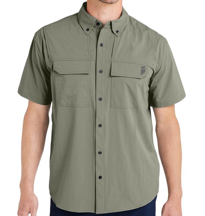 HUK Creekbed Short Sleeve Shirt