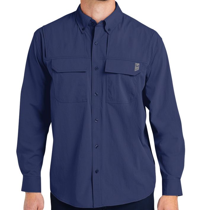 HUK Creekbed Long Sleeve Shirt