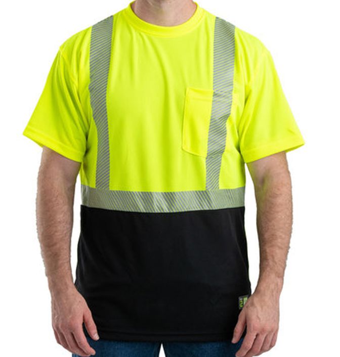 Berne Unisex Hi-Vis Class 2 Pocket T-Shirt