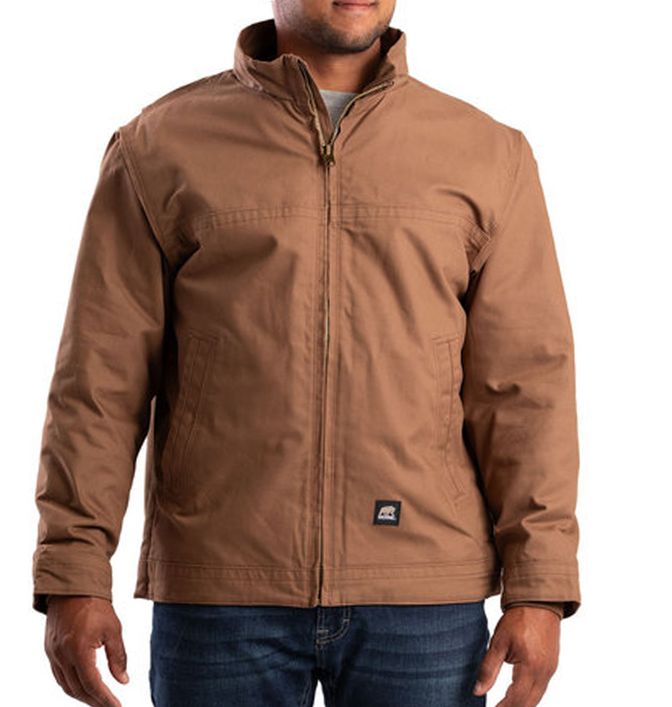 Berne Flagstone Flannel-Lined Duck Jacket